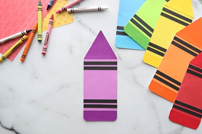 Add Black Strips to Crayon