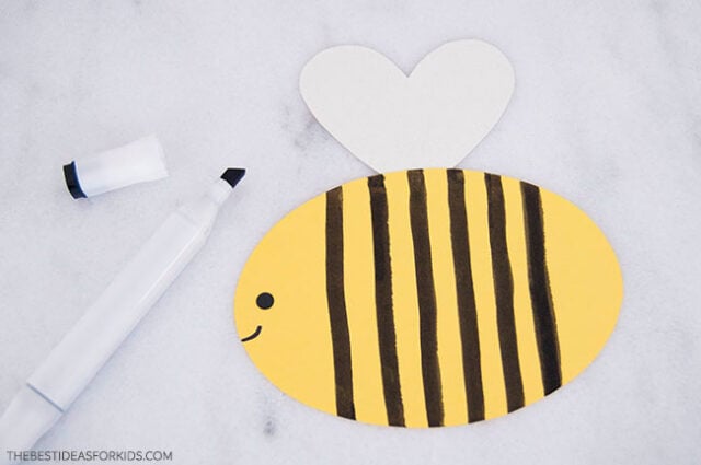 Bee Heart Craft