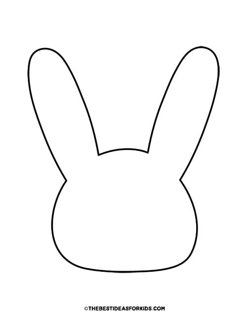 Bunny Face Template