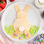 bunny pancake cover