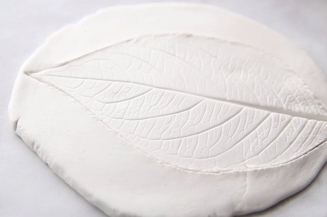 Clay Leaf Dish Craft