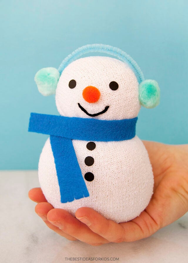 Cute Sock Snowman