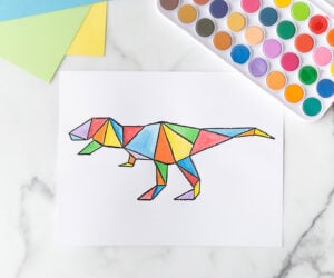 Dinosaur Art Project Cover