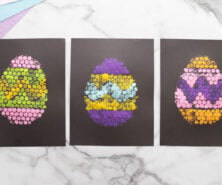 Easter Egg Bubble Wrap Painting Cover