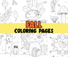 Fall Coloring Pages