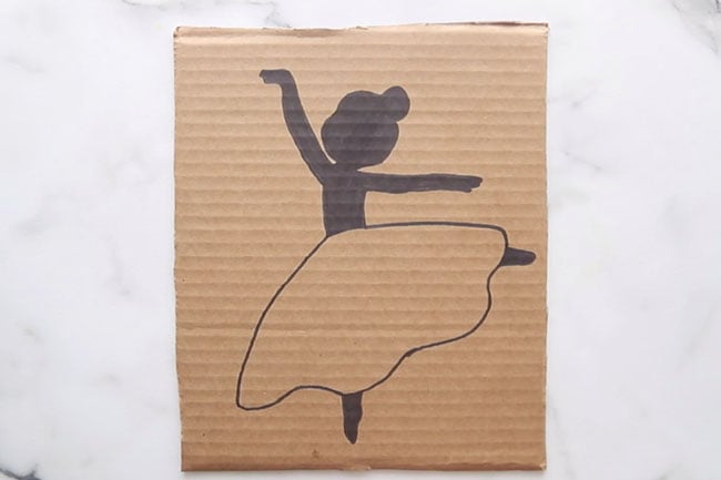 Fill in Ballerina with Marker