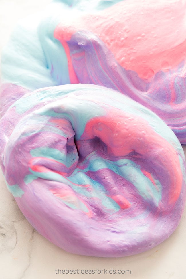 Fluffy Slime Recipe for Kids