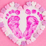 Footprint Heart