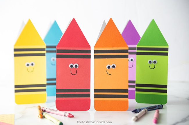 Free Printable Crayon Template to Make