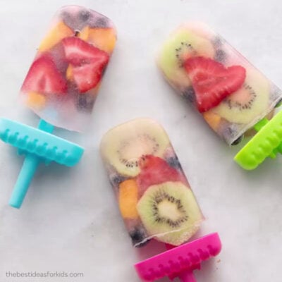 Frozen Fruit Popsicles