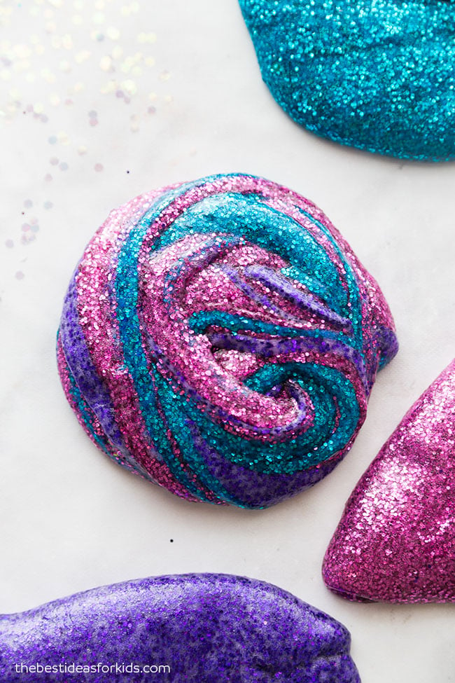 Glitter Slime How to Make