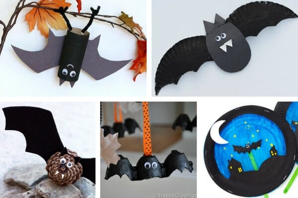 Halloween Bat Crafts for Kids