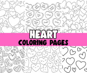 Heart Coloring Pages