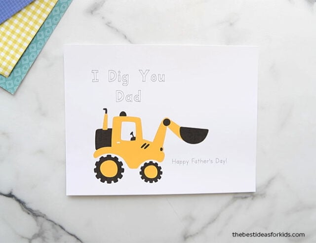 I Dig You Dad Free Printable