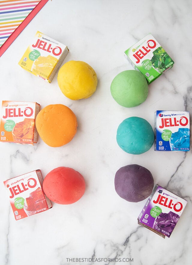 Jello Play Dough