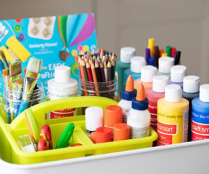 Kids Art Storage