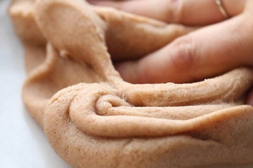 Knead Gingerbread Playdough