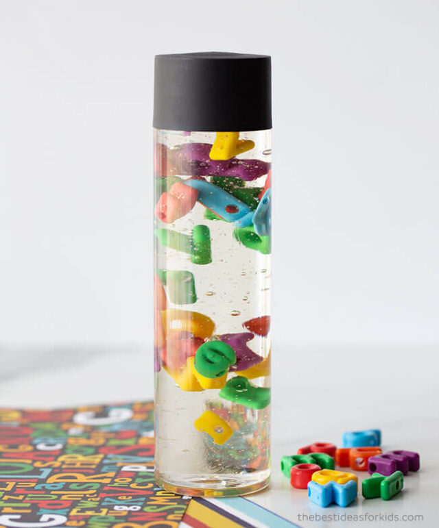 Letter Sensory Bottle