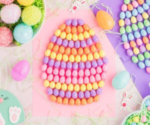 Mini Foam Egg Craft for Easter