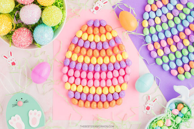 Mini Foam Egg Easter Craft