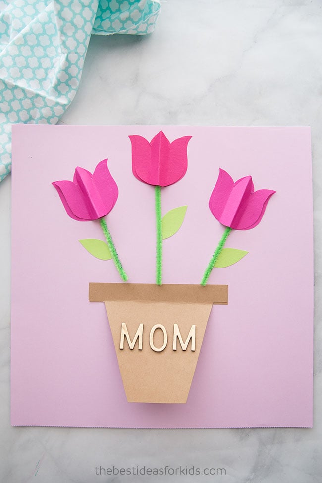 Mother's Day Card Craft for Kids