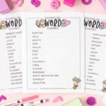 Mother's Day Word Scramble