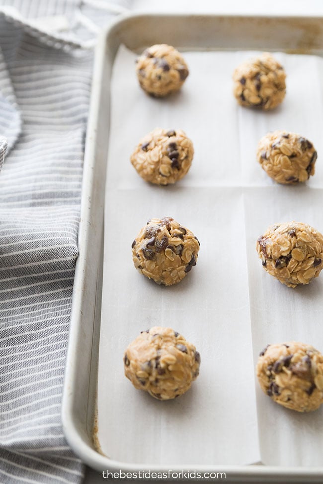 No Bake Oatmeal Balls