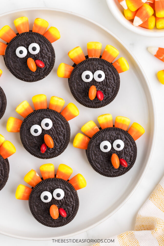 Oreo Turkey Cookies