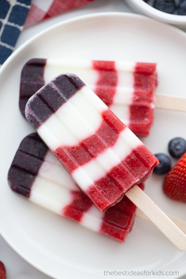 Patriotic Popsicles