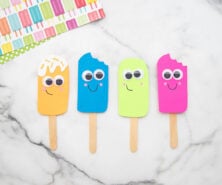 Popsicle Craft for Father's Day