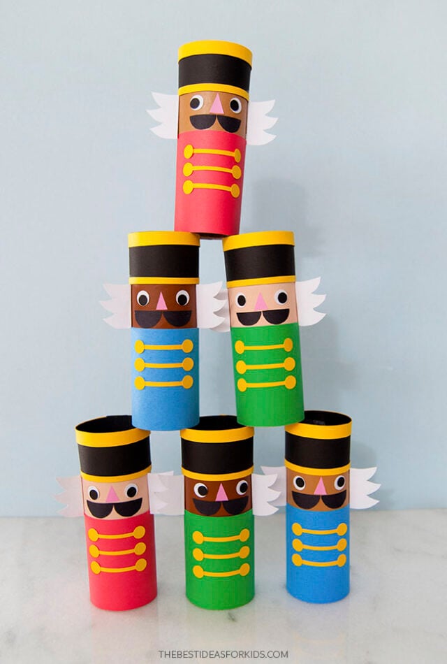 Recycled Nutcracker Craft