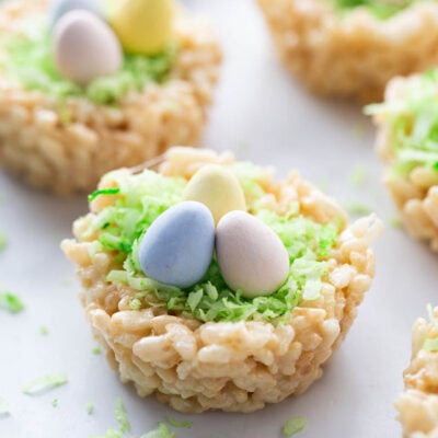 Rice Krispie Nest Recipe Image