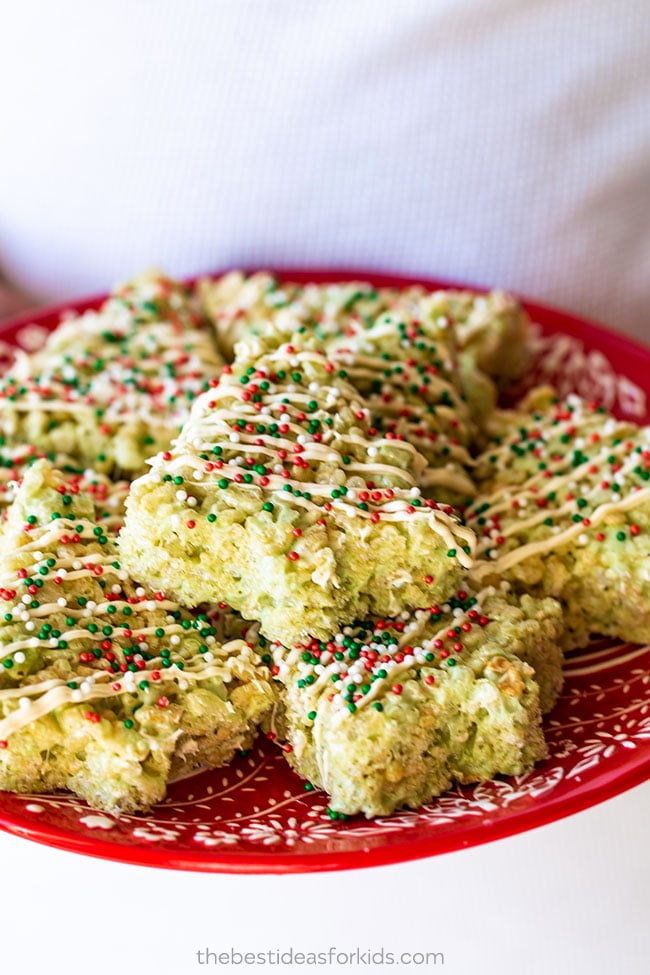 Rice Krispies Christmas Trees Recipe