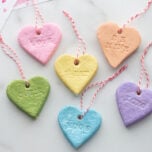 Salt Dough Hearts