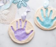 Salt Dough Recipe for Ornaments & Handprints