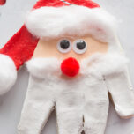 Santa Handprint Ornament