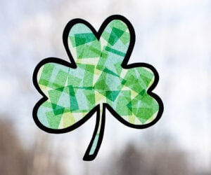 Shamrock Suncatcher Craft