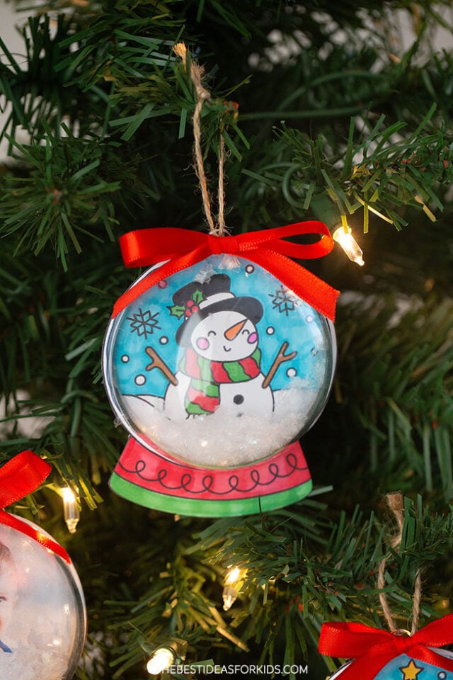 Snow Globe Ornament Craft