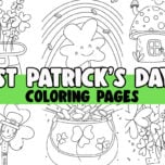 St Patrick's Day Coloring Pages