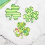 St Patrick's Day Shamrock Card