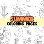 Summer Coloring Pages