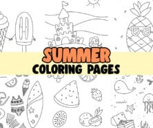 Summer Coloring Pages