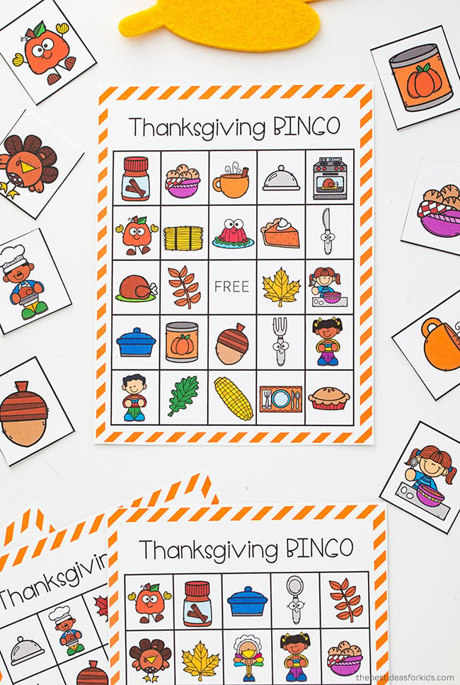 Thanksgiving Bingo Free Printable