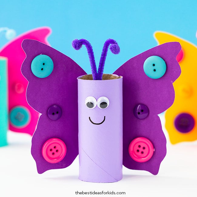 Toilet Roll Butterfly