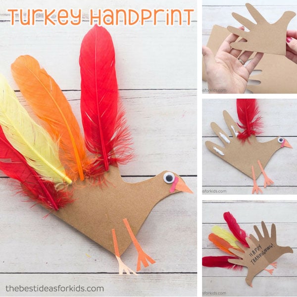 Turkey Handprint With Poem