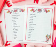 Valentine Word Scramble