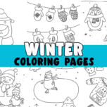 Winter Coloring Pages