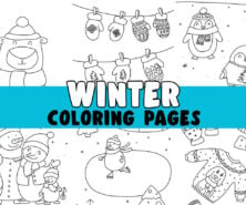 Winter Coloring Pages