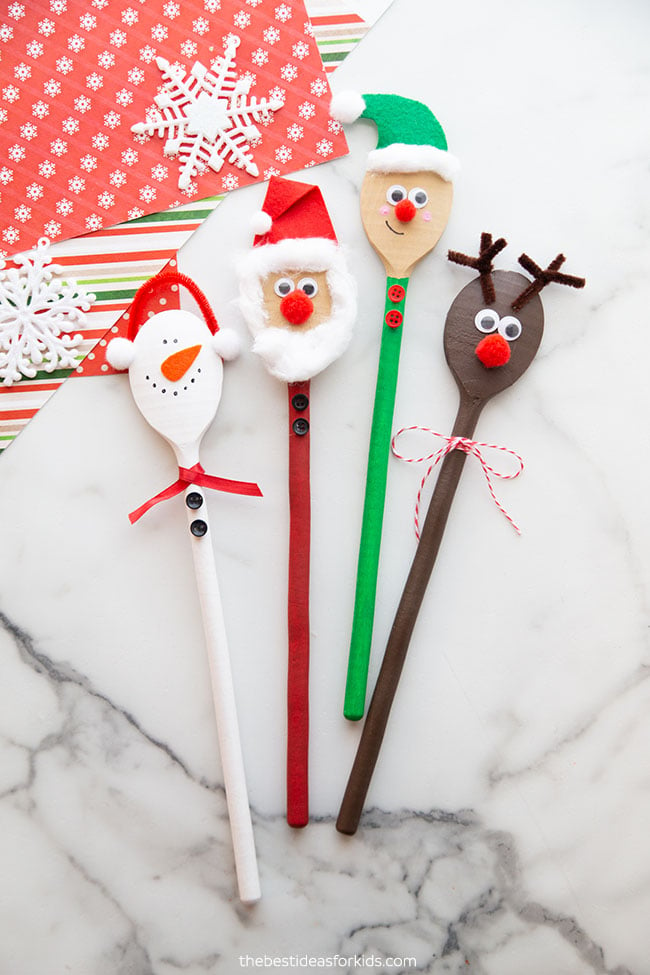 Wooden Spoon Christmas Craft Ideas