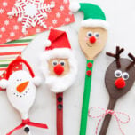 Wooden Spoon Christmas Crafts